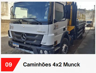 Caminhões 4x2 Munck